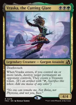 Vraska, the Cutting Glare #278p · Magic: The Gathering