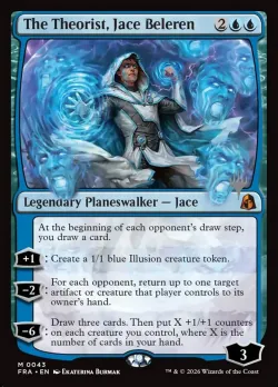 The Theorist, Jace Beleren #43p · Magic: The Gathering