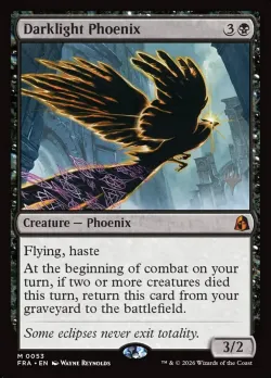 Darklight Phoenix #53p · Magic: The Gathering