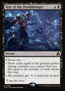 Rise of the Deathbringer #63p · Magic: The Gathering