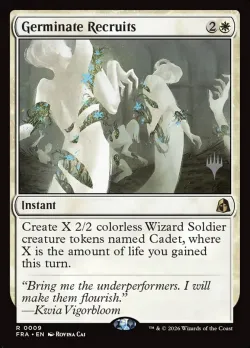 Germinate Recruits #9p · Magic: The Gathering