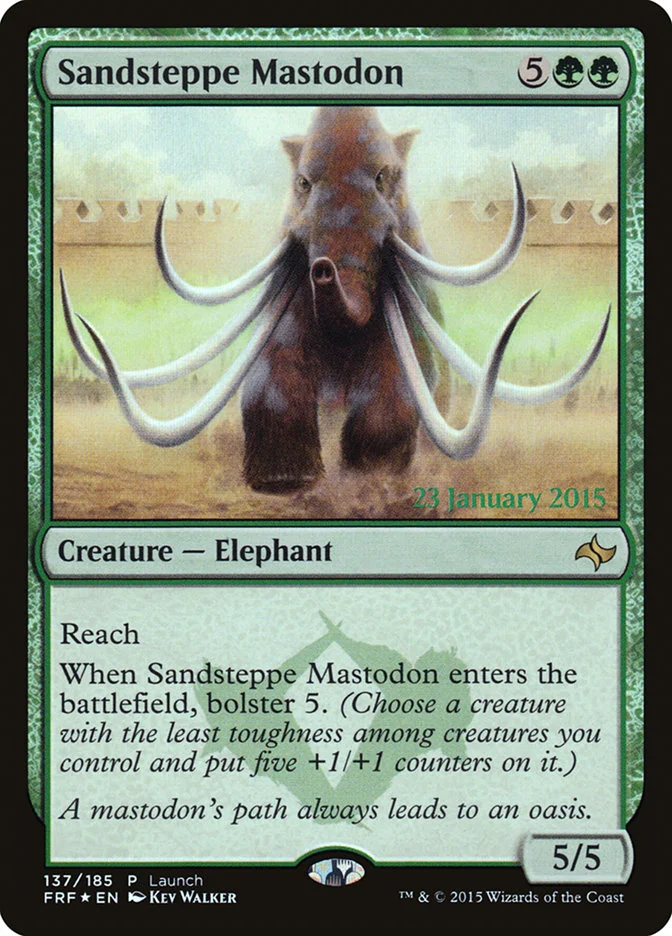 Sandsteppe Mastodon 「PFRF/137」「EN」
