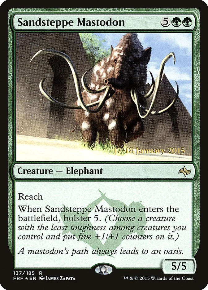 Sandsteppe Mastodon 「PFRF/137s」「EN」