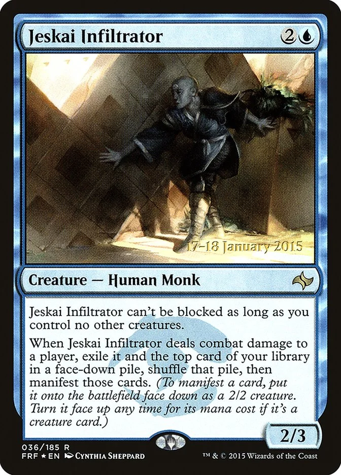Jeskai Infiltrator 「PFRF/36s」「EN」