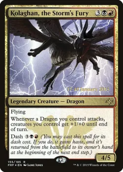 Kolaghan, the Storm's Fury 「PFRF/155s」「EN」
