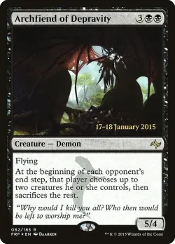 Archfiend of Depravity 「PFRF/62s」「EN」
