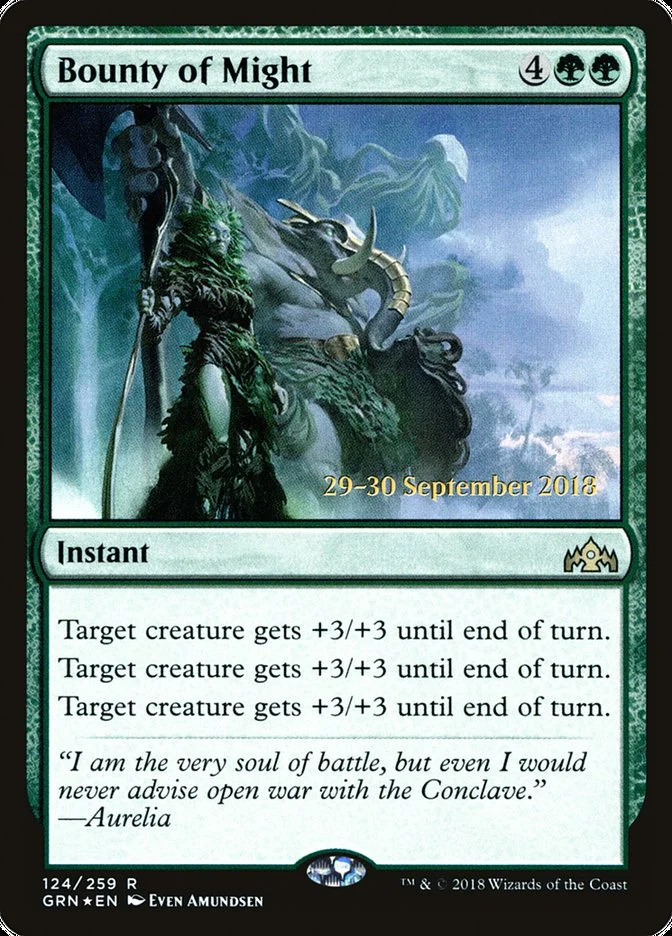Bounty of Might 「PGRN/124s」「EN」