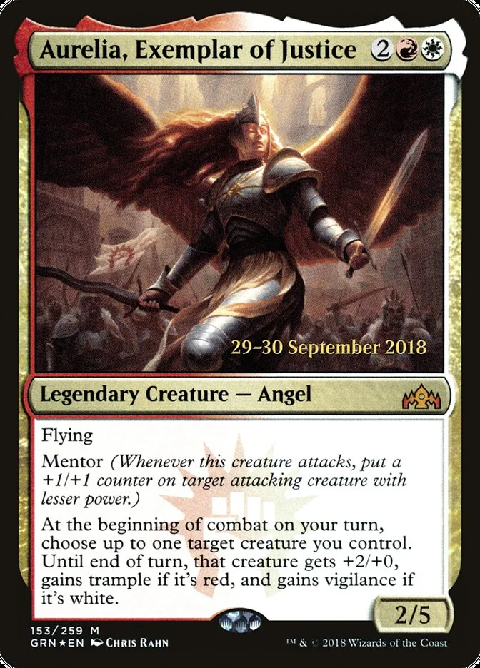 Aurelia, Exemplar of Justice 「PGRN/153s」「EN」