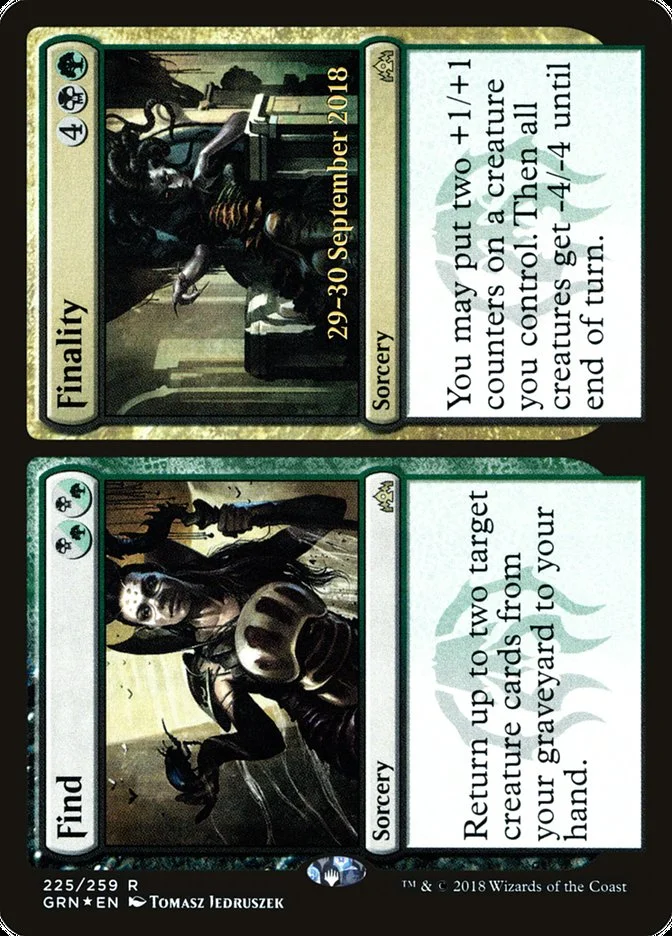 Find // Finality 「PGRN/225s」「EN」