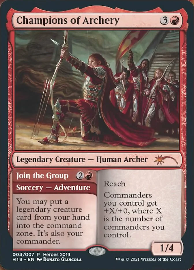 Champions of Archery // Join the Group 「PH19/4」「EN」