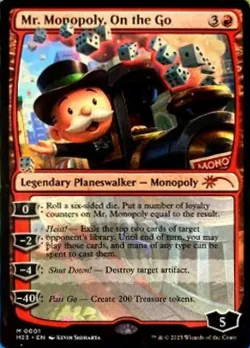 Mr. Monopoly, On the Go 「PH23/1」「EN」
