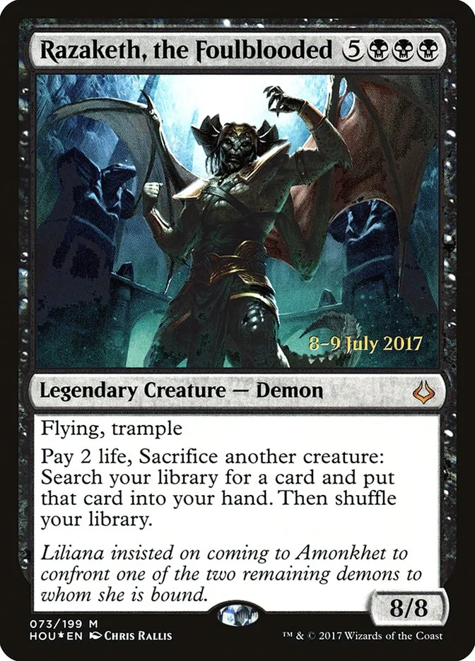 Razaketh, the Foulblooded 「PHOU/73s」「EN」