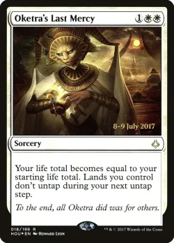 Oketra's Last Mercy #18s · Magic: The Gathering