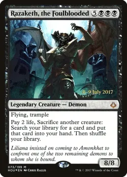 Razaketh, the Foulblooded 「PHOU/73s」「EN」