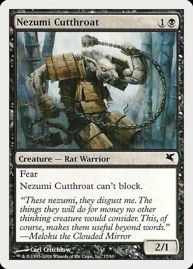 Nezumi Cutthroat 「PHUK/17」「EN」