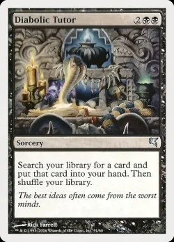 Diabolic Tutor 「PHUK/51」「EN」
