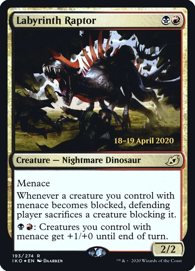 Labyrinth Raptor 「PIKO/193s」「EN」