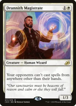 Drannith Magistrate #11p · Magic: The Gathering