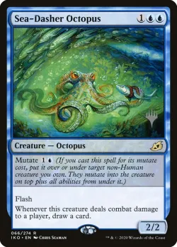 Sea-Dasher Octopus #66p · Magic: The Gathering