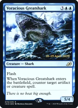 Voracious Greatshark #70s · Magic: The Gathering