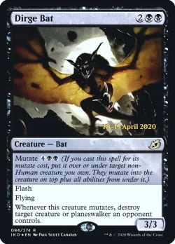 Dirge Bat #84s · Magic: The Gathering