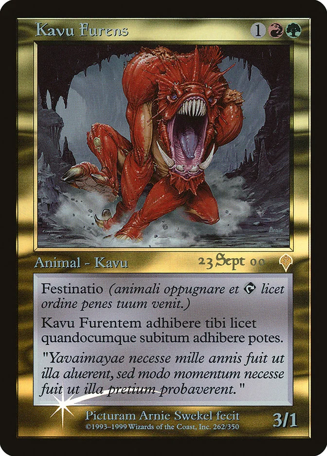 Raging Kavu 「PINV/262」「EN」