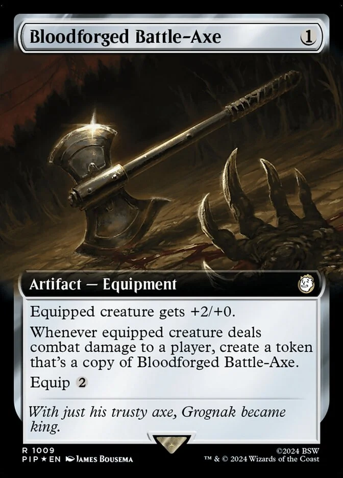 Bloodforged Battle-Axe 「PIP/1009」「EN」