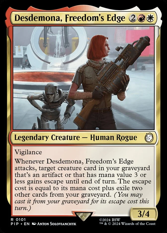 Desdemona, Freedom's Edge 「PIP/101」「EN」