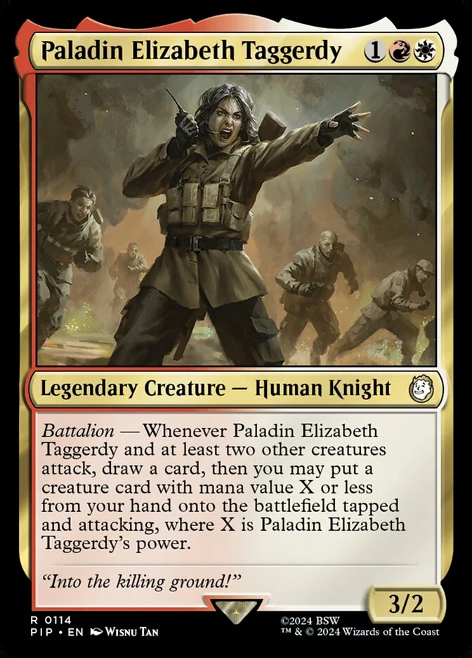 Paladin Elizabeth Taggerdy 「PIP/114」「EN」