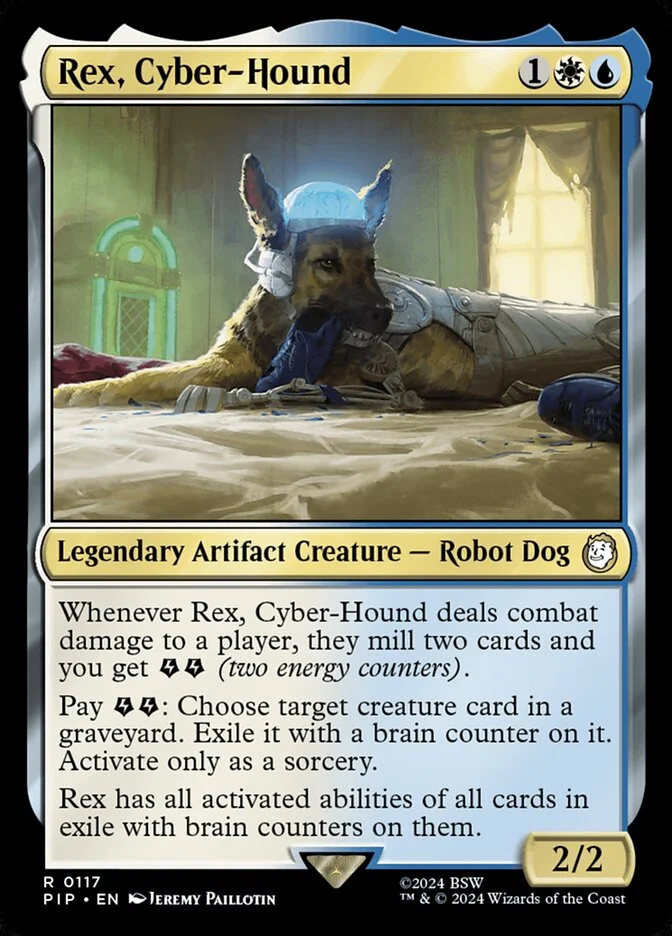 Rex, Cyber-Hound 「PIP/117」「EN」