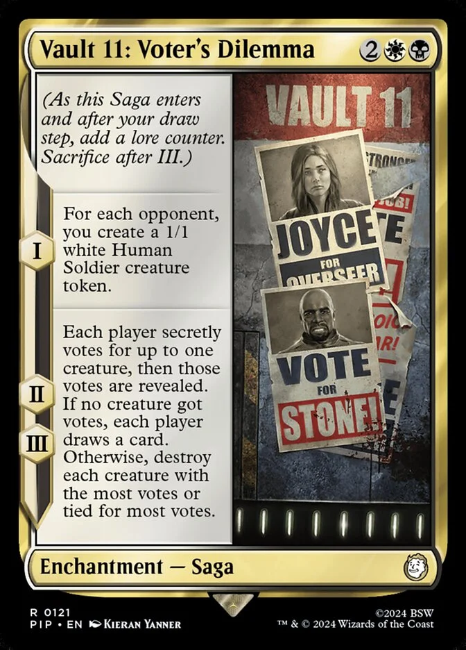 Vault 11: Voter's Dilemma 「PIP/121」「EN」