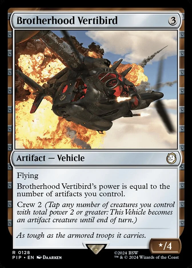 Brotherhood Vertibird 「PIP/128」「EN」
