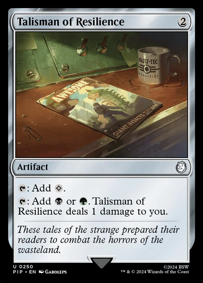 Talisman of Resilience 「PIP/250」「EN」