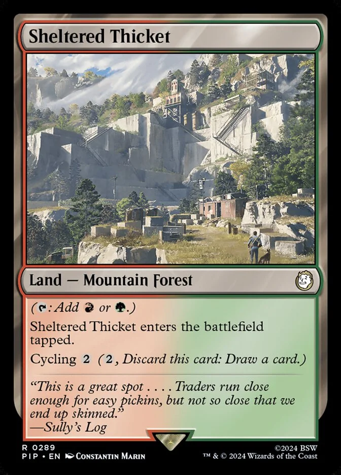 Sheltered Thicket 「PIP/289」「EN」