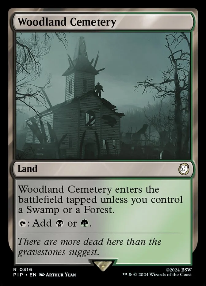 Woodland Cemetery 「PIP/316」「EN」