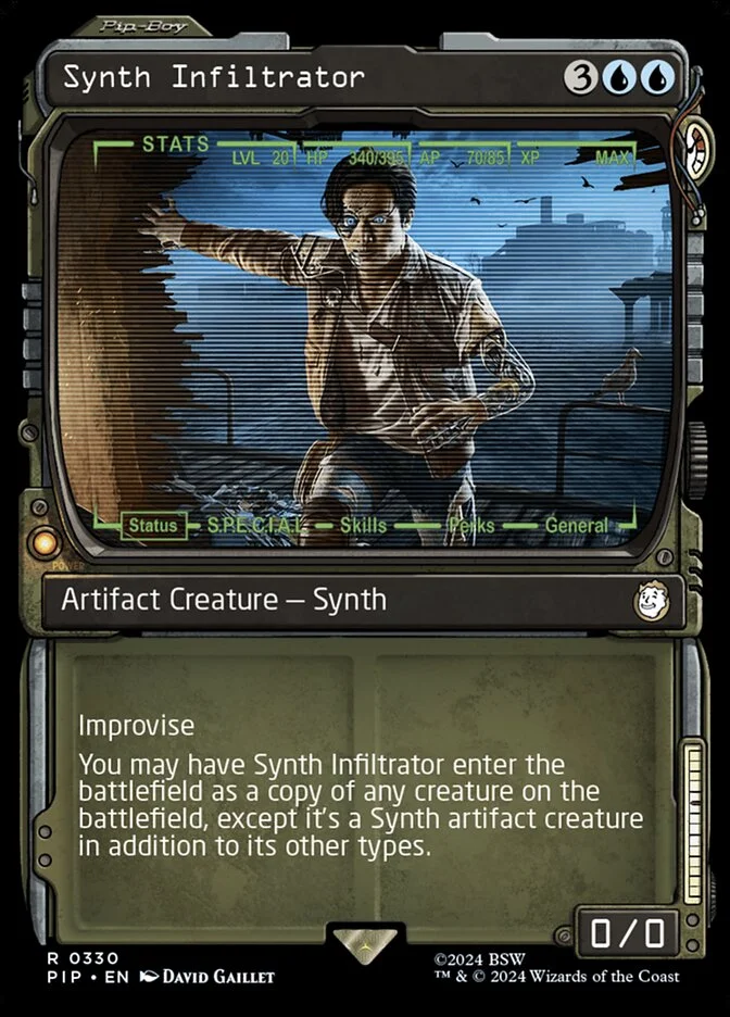 Synth Infiltrator 「PIP/330」「EN」