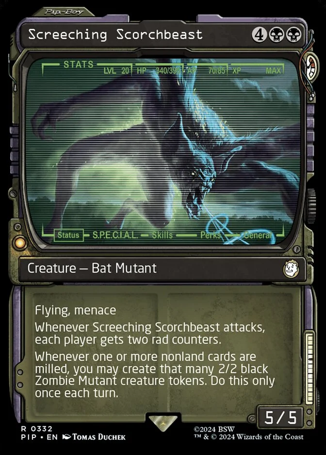 Screeching Scorchbeast 「PIP/332」「EN」