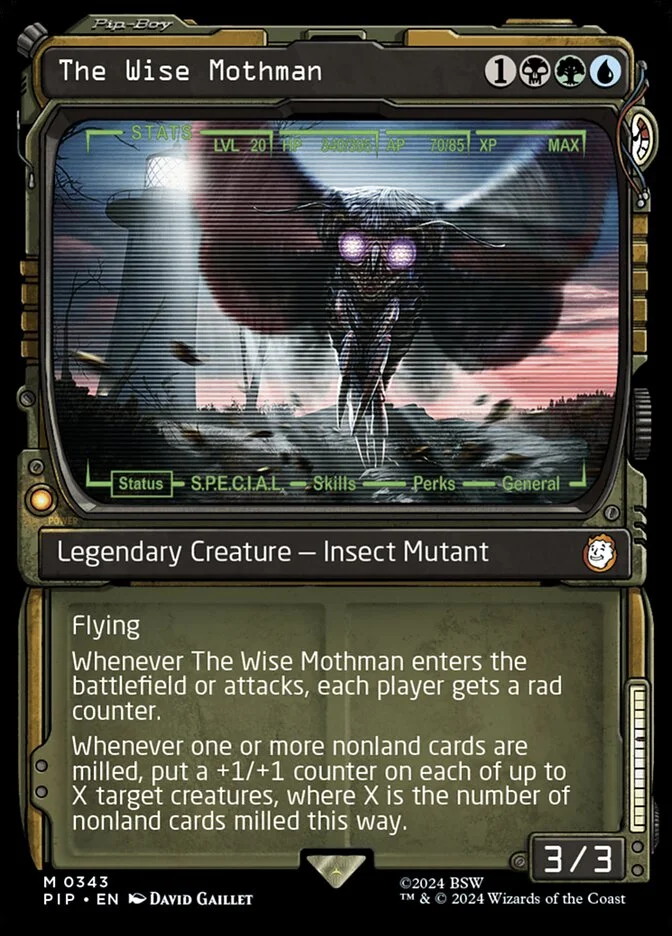 The Wise Mothman 「PIP/343」「EN」