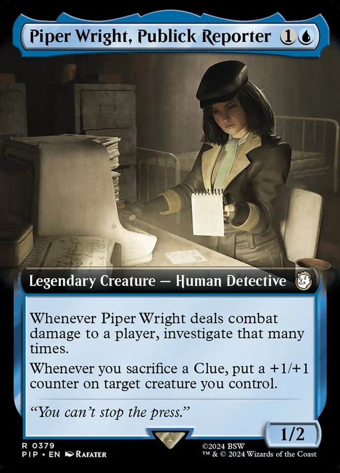 Piper Wright, Publick Reporter 「PIP/379」「EN」