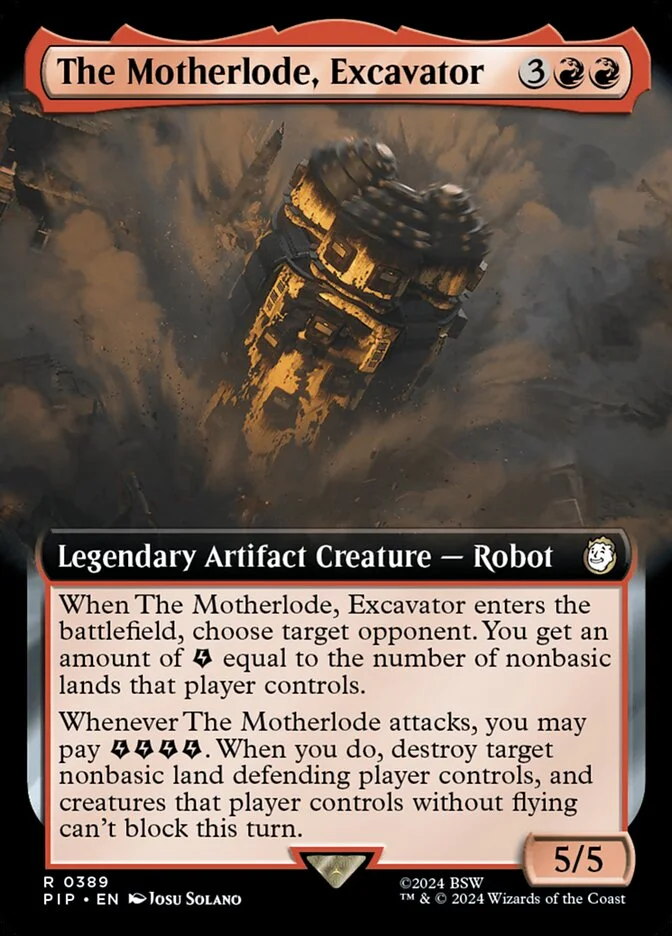 The Motherlode, Excavator 「PIP/389」「EN」