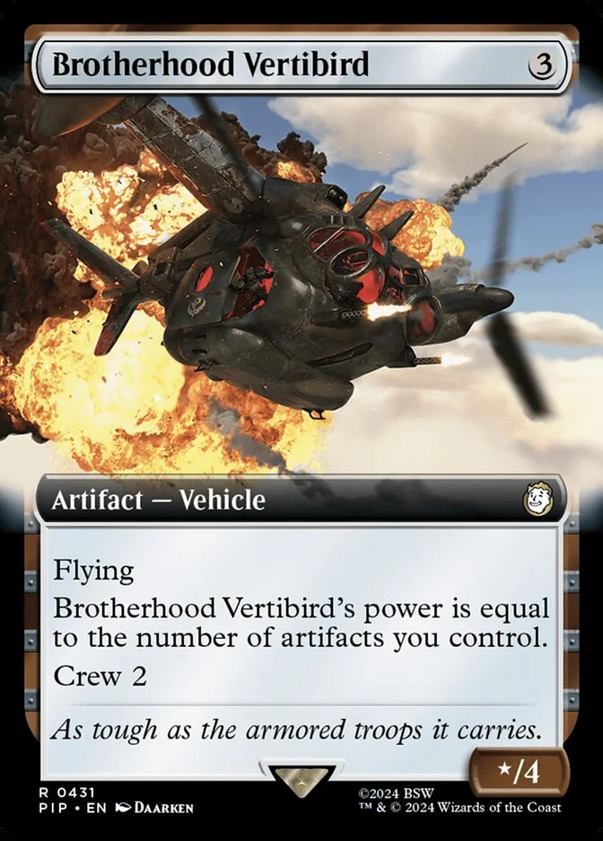 Brotherhood Vertibird 「PIP/431」「EN」