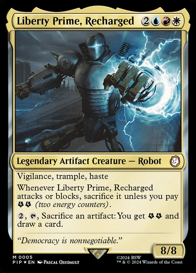 Liberty Prime, Recharged 「PIP/5」「EN」