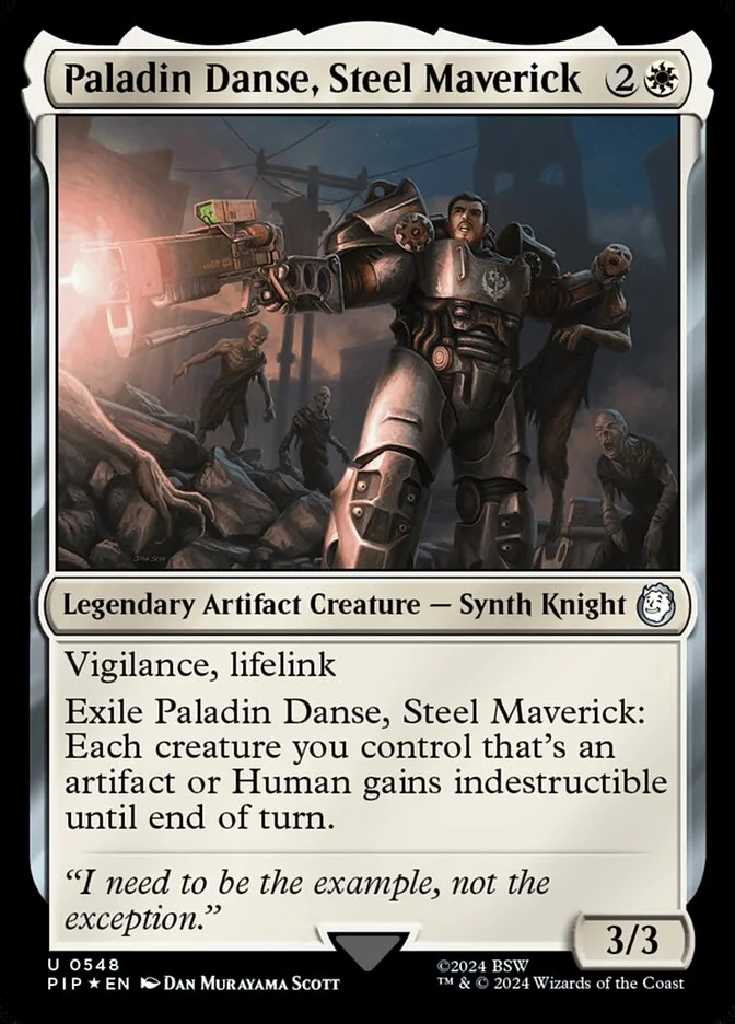 Paladin Danse, Steel Maverick 「PIP/548」「EN」