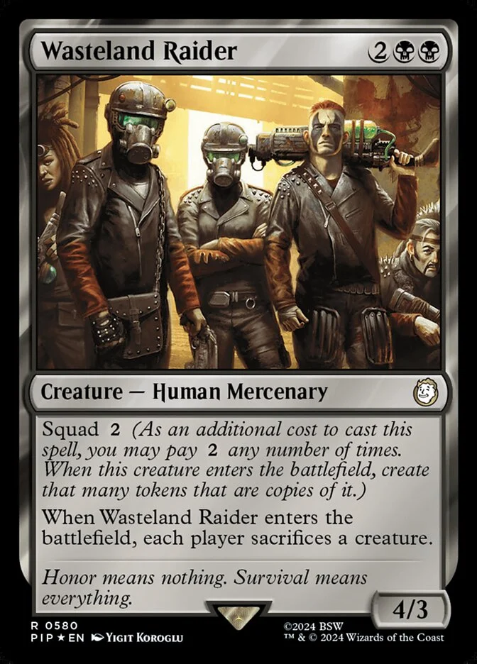 Wasteland Raider 「PIP/580」「EN」
