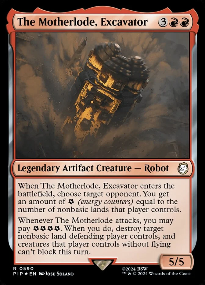 The Motherlode, Excavator 「PIP/590」「EN」