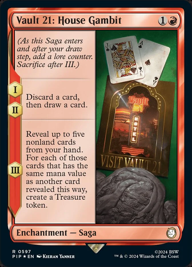 Vault 21: House Gambit 「PIP/597」「EN」