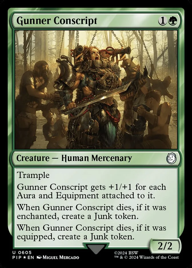 Gunner Conscript 「PIP/605」「EN」