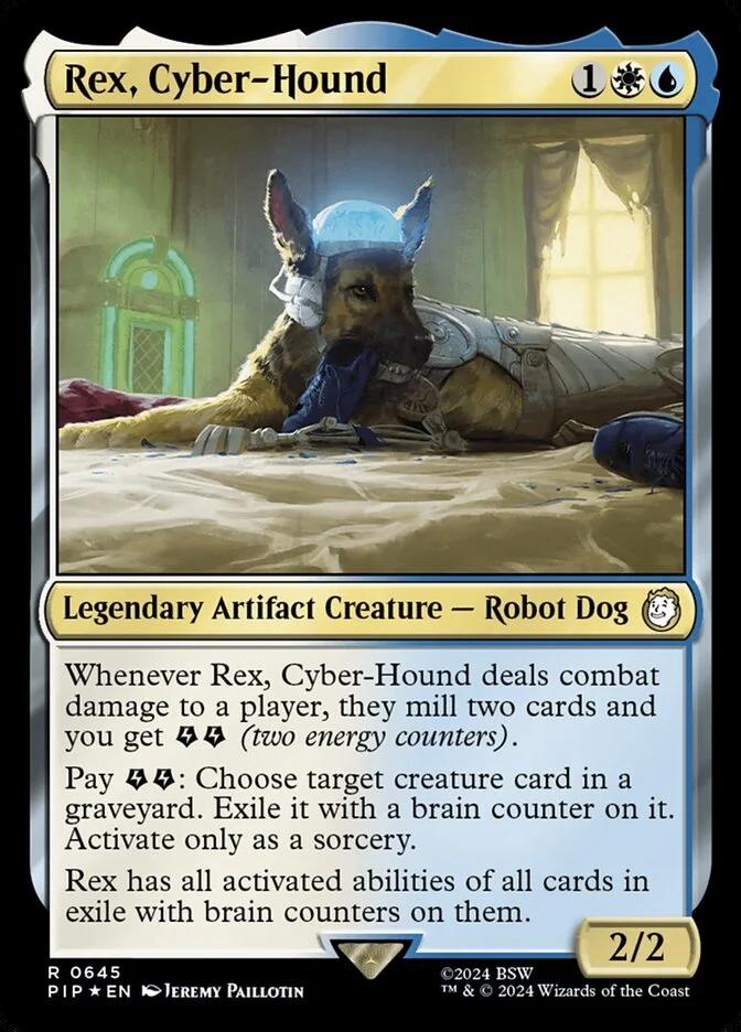 Rex, Cyber-Hound 「PIP/645」「EN」