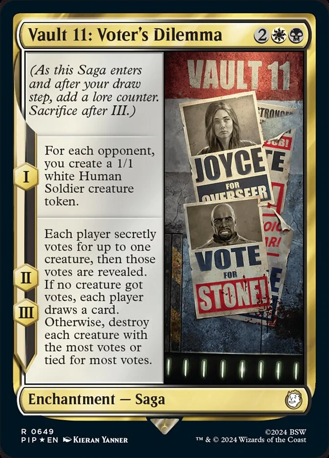 Vault 11: Voter's Dilemma 「PIP/649」「EN」