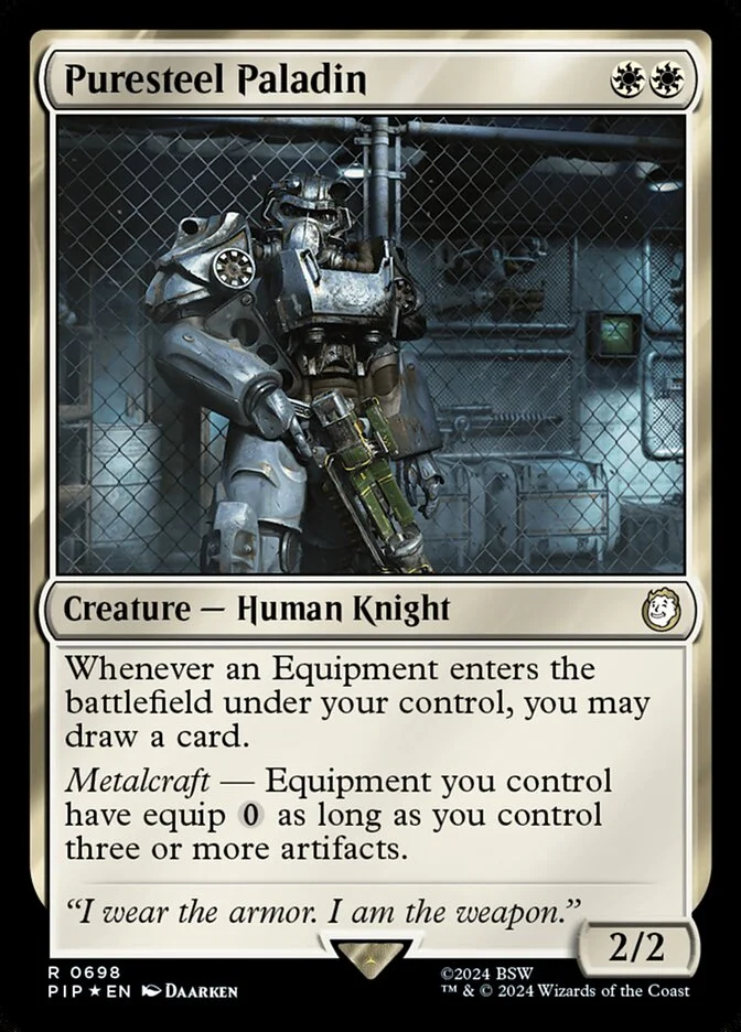 Puresteel Paladin 「PIP/698」「EN」